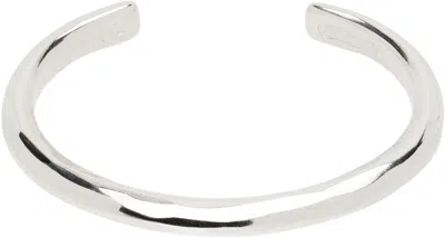 Rrl Silver Hammered Cuff Bracelet