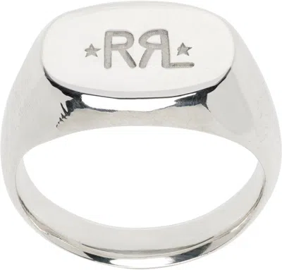 Rrl Silver Signet Ring