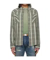 Rrl Slim Fit Plaid Twill Western Shirt In Green
