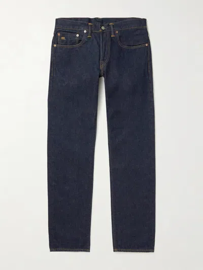 Rrl Slim-fit Selvedge Denim Jeans In Blue