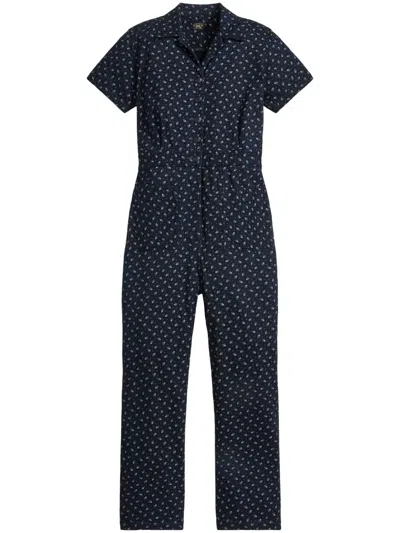Rrl Staci Jumpsuit In Blue