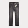 Rrl Straight Fit Jean In Black
