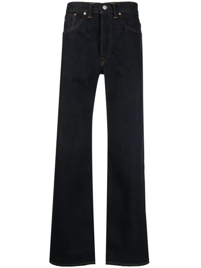 Rrl Straight-leg Jeans In Blau