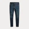 Rrl Stretch Skinny Jeans In Blue