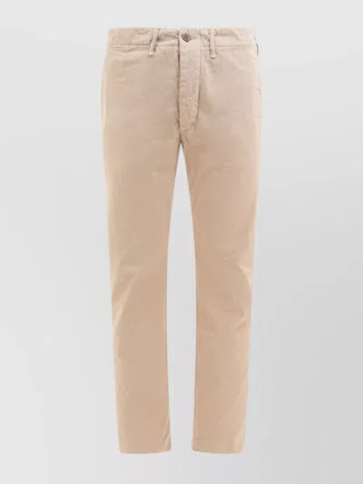 Rrl Tailored Chino Trousers With Pockets And Loops