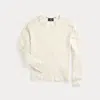 Rrl Textured Crewneck In White