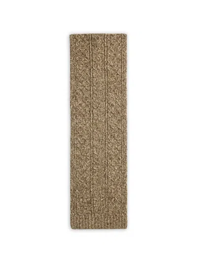 Rrl Textured Scarf In Brown