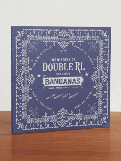 Rrl The History Of Double Rl Bandanas Book In Blue