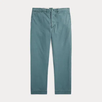 Rrl Twill Field Trouser In Blue