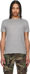 Rrl Two-pack Gray Jersey Pocket T-shirts In Gray