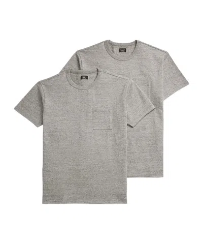 Rrl Two-pack T-shirts In Gray