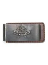 Rrl Western Leather Money Clip In Brown