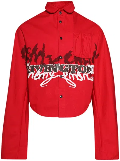Rrr123 Abraxas Shirt In Red