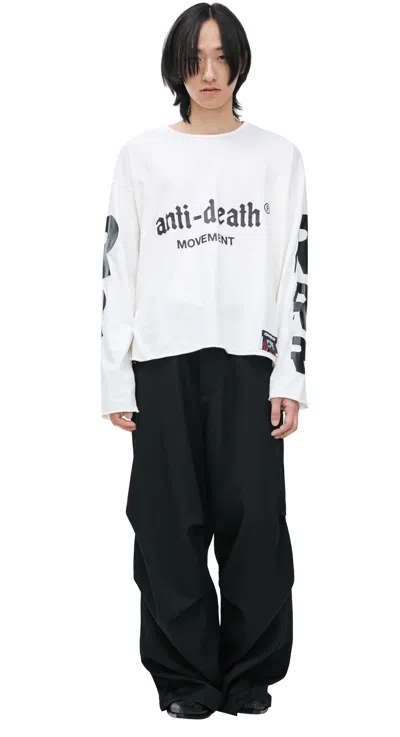 Rrr123 Anti-death Longsleeve In White