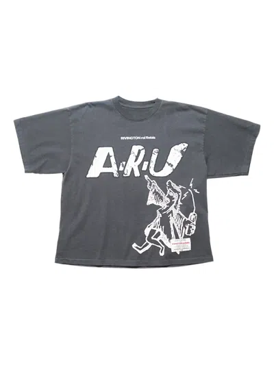 Rrr123 Cotton T-shirt In Gray