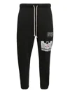 Rrr123 Cotton Track Pants In Black