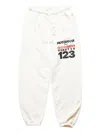 Rrr123 Cotton Track Pants In White