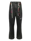Rrr123 Cotton Trousers In Black