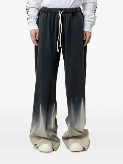 Rrr123 Dark Country Faster Flight Cotton Track Pants In Black