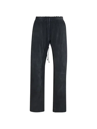 Rrr123 Drawstring Faster Flight Track Pants In Blue