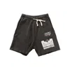 Rrr123 Flag Track Shorts In Black