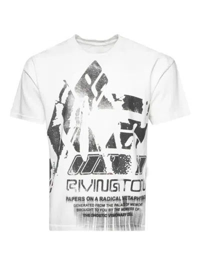 Rrr123 Graphic-print T-shirt In White