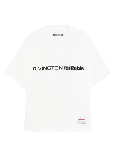 Rrr123 Graphic T-shirt In White