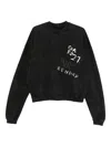 Rrr123 Inri Cva Stud-embellished Sweatshirt In Black