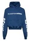 Rrr123 Logo-print Hoodie In Blue