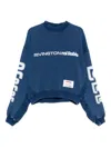 Rrr123 Logo-print Sweatshirt In Blue