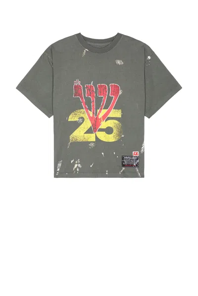 Rrr123 Love Stuff T-shirt In Gray