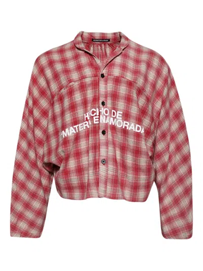 Rrr123 Materia Nazarene Shirt In Red