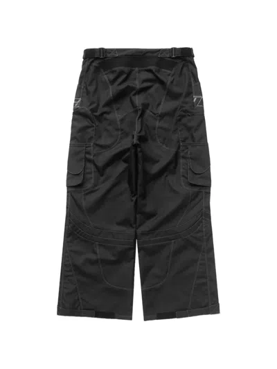 Rrr123 Meta-raver Cargo Pants In Black