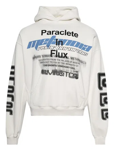 Rrr123 Paraclete Graphic Sweatshirt In White