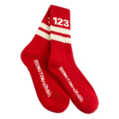 Rrr123 Red Logo Socks