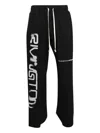 Rrr123 Rivington Drawstring Trousers In Black
