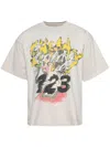Rrr123 Snake T-shirt In 白色