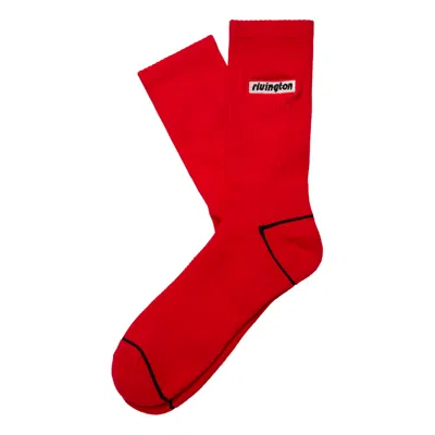 Rrr123 Socks With Embroidered Logo In Green