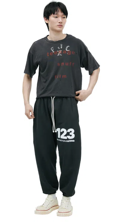 Rrr123 Sweatpants With A Logo In Gray