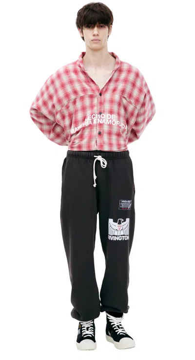 Rrr123 Sweatpants With Print In Black