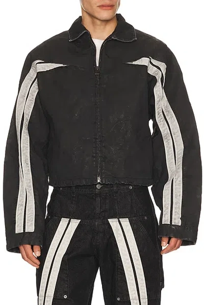 Rrr123 Trappist Trucker In Black