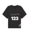 Rrr123 Logo-print Embroidered Cotton-jersey T-shirt In Mechanic Black