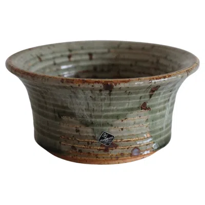 Pre-owned Rörstrand 1960s Stoneware Bowl By Marianne Westman,  In Gray