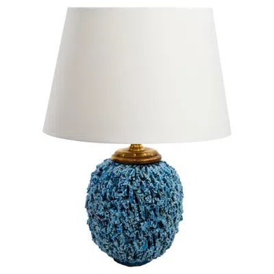 Pre-owned Rörstrand A Chamotte Ceramic Table Lamp By Gunnar Nylund For  In Transparent