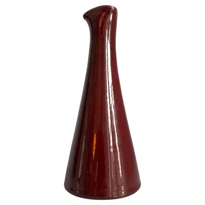 Pre-owned Rörstrand Andersson & Johansson Höganäs Mulberry Ceramic Vase, 1960s In Purple