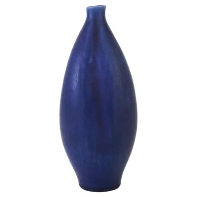 Pre-owned Rörstrand Blue Vase, Carl-harry Stålhane, , Midcentury Vintage, 1940s