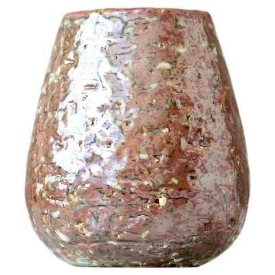 Pre-owned Rörstrand Brown Stoneware Chamotte Vase By Gunnar Nylund For Rorstrand, Sweden, 1930s.