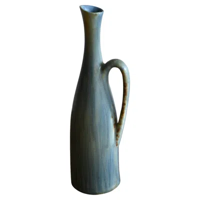 Pre-owned Rörstrand Carl Harry Stålhane For  Mid-century Vase 1950s Sweden In Black