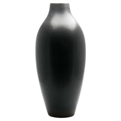 Pre-owned Rörstrand Carl-harry Stalhane / Sda Floor Vase / Rorstrand / 1950s In Black