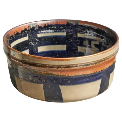 Pre-owned Rörstrand Carl-harry Stålhane Rare One-off Hand Signed Bowl For  Sweden 1967 In Black